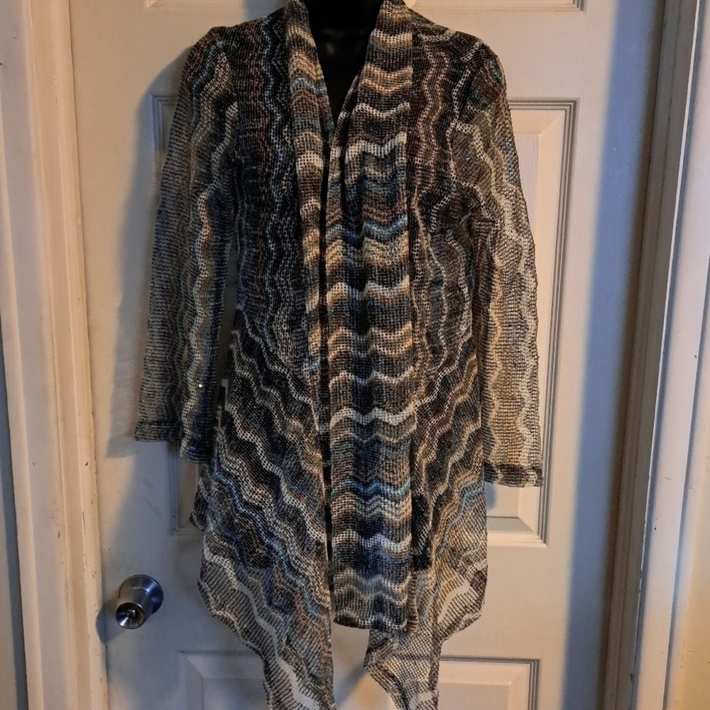 No Brand Waterfall Cardigan A43 525